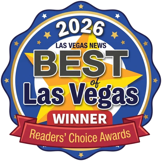 Best of Las Vegas award badge (demo badge)